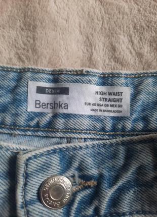 Прямые джинсы bershka4 фото