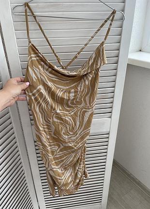 Сукня міні на бретелях 5