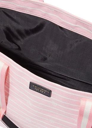 Сумка victoria’s secret stripe tote4 фото