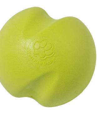 Игрушка для собак westpaw zogoflex jive dog ball джив супер-мяч 8 см cалатовый (zg071grn)