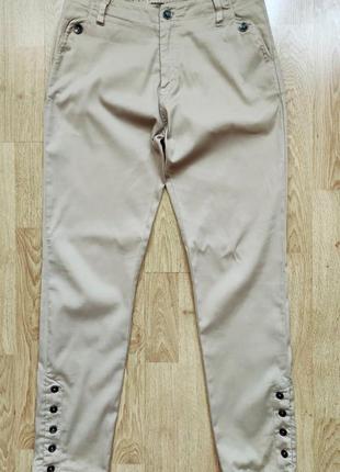 Интересные брюки noa noa (97% хлопка), р.xs/s