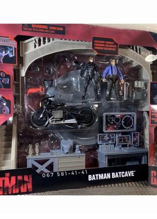 Dc comics, batman batcave великий ігровий набір з бетмен