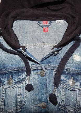 Куртка джинсовая женская divided h&m, ukr 38-40, eur 36 042dg (в указанном размере, только 1 шт)6 фото