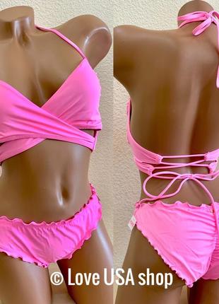 Купальник pink victoria’s secret swimsuit