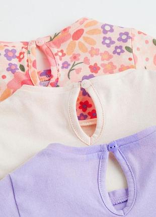 Трикотажний реглан лонгослив кофта для дівчинки h&m англія2 фото