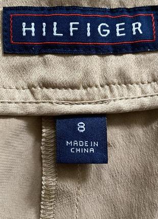 Шелковые укороченные брюки карго шелк 💯 tommy hilfiger 8 (38-40)2 фото