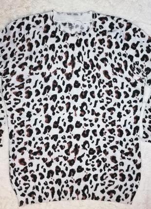 Джемпер леопардовий
