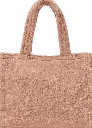 Сумка victoria’s secret plush fleece tote2 фото