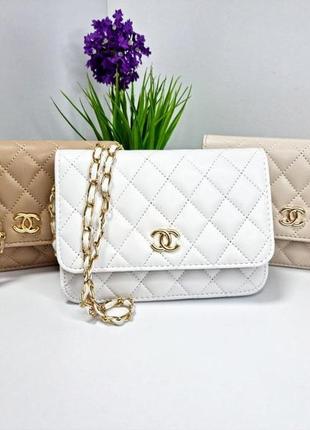 Жіноча сумка-конверт chanel mini2 фото