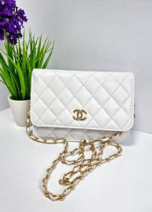 Жіноча сумка-конверт chanel mini4 фото