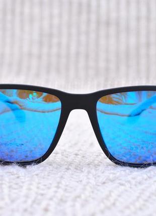 Стильные оригинальные солнцезащитные очки thom richard с зеркальными синими линзами2 фото