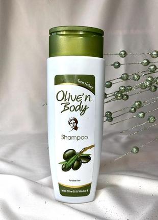 Шампунь для волос с оливковым маслом olive’n body, 400 мл2 фото