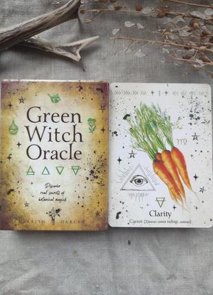 Оракул green witch oracle гадальные карты оракул зеленой ведьмы колода гадальных карт