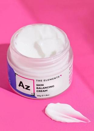 Балансирующий крем для лица с азелаиновой кислотой the elements skin balancing cream 50 г