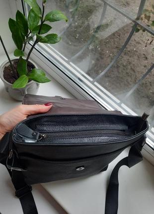 Стильная сумка-планшет (натуральная кожа)6 фото