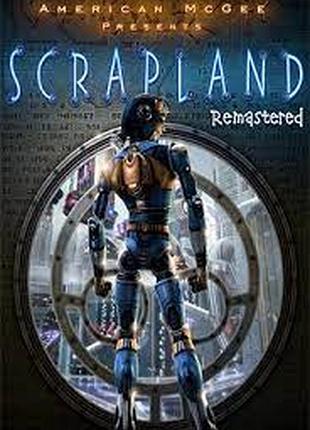 Відео гра scrapland на двох сд-дисках.