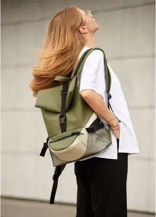 Женский рюкзак хаки10 фото