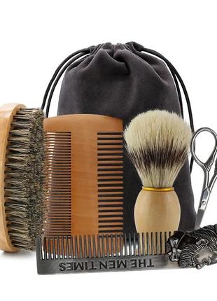 Набір для догляду за бородою та вусами (п'ять предметів)