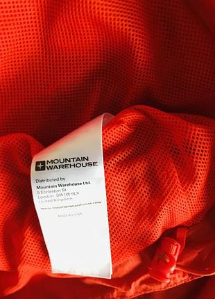 Вiтровка -дощовик mountain warehouse, помаранчевий, розмір m-l