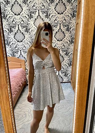 Сарафан с открытой спинкой