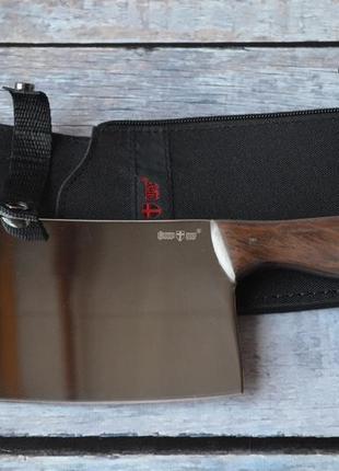 Туристична сокира-тесак цай-дао 2, універсальна модель, стане гарним помічником на домашній кухні.