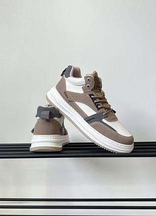 Кроссовки мужские кожаные 41-46