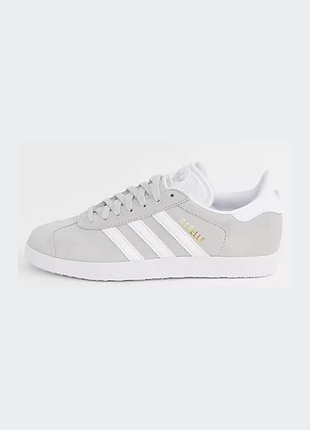 Мужские сникерсы adidas gazelle core gray  ⁇  36-44.1 фото