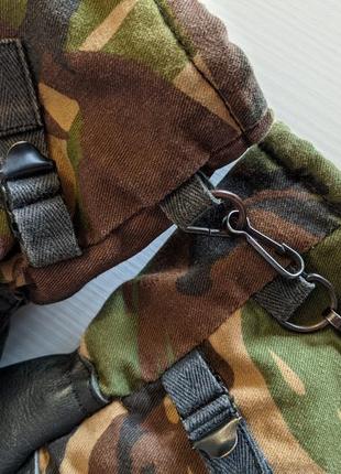 Vintage army gloves винтажные армейские рукавицы перчатки4 фото