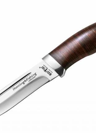 Нож охотничий grand way 2290 lp (кожа)