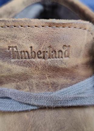 Timberland подростковые кожаные ботинки8 фото