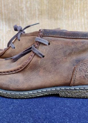 Timberland подростковые кожаные ботинки2 фото