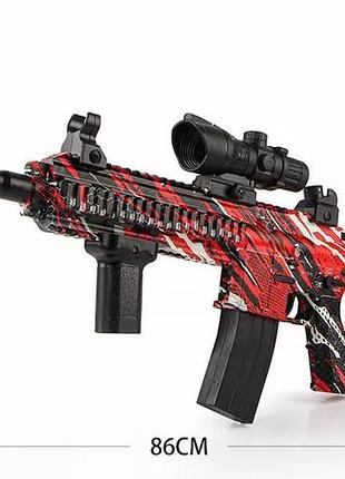 Автомат m416 акумуляторний, стріляє кульками орбіз + 60 000 пульок