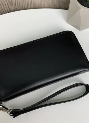 Женский кожаный клатч-шум кошелек натуральная кожа (0979)