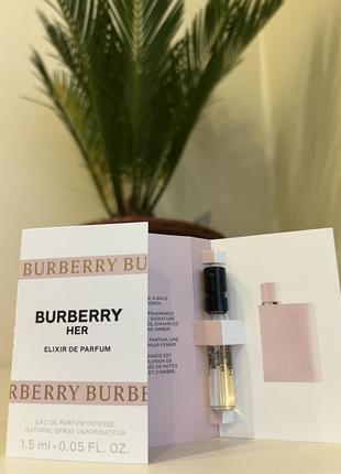 Новинка 2022 г. burberry her elixir de parfum парфюмированная вода