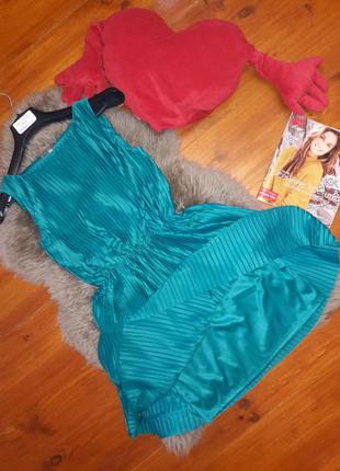 Платье mint&berry бирюзового цвета4 фото
