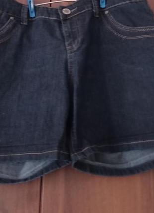 Стрейчевие  джинсовие шорти1 фото