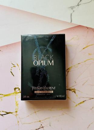 Парфюмированная вода yves saint laurent black opium intense. оригинал1 фото