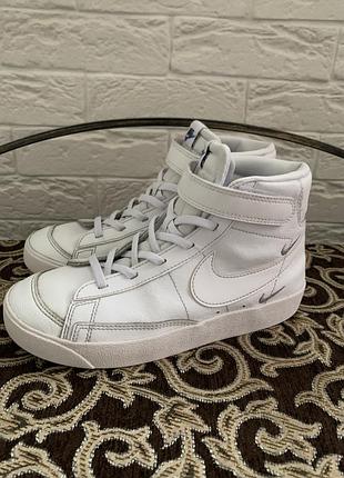 Высокие кроссовки nike blazer
