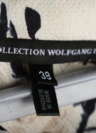 Wolfgang collection ley шелковое платье с цветочным принтом размер 38 м5 фото