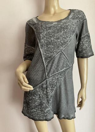 Якісна трикотажна блузка/xl/ brend alba moda1 фото