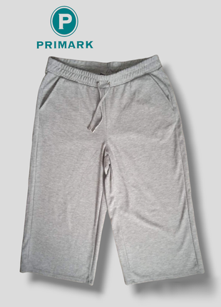 Жіночі кюлоти в рубчик укорочені штани з кишенями