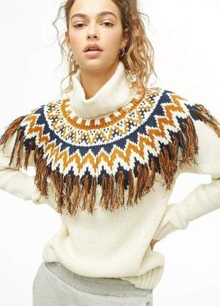 Теплый стильный свитер от forever 21 из лимитированной коллекции