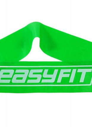 Резинка для фитнеса easyfit №1 зеленая 2,5 кг