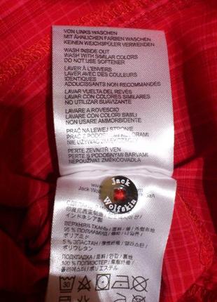 Рубашка женская джек вольфскин сорочка жіноча трекінгова jack wolfskin q.m.c. uv shield р.м🇩🇪🇮🇩9 фото
