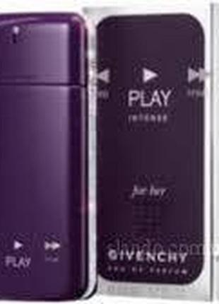 Givenchy play for her intense парфюмированная вода (тестер) 75мл