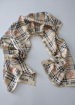 Классный шарфик платок burberry london