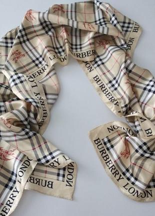 Классный шарфик платок burberry london5 фото