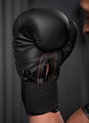 Боксерские перчатки phantom germany eagle black 16 унций5 фото