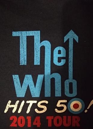 Футболка the who " hits 🎯 50 tour 2014 "9 фото