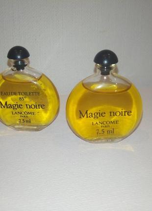 Magie noire lancome,винтаж,миниатюра, туалетная вода,винтажные,черная магия1 фото